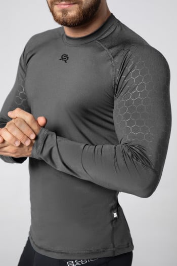 Men's quick-drying training longsleeve STONE LS