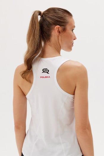 Women's running singlet Polska Run