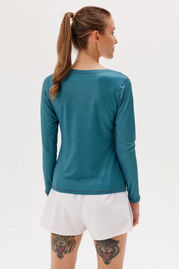 Damska koszulka do biegania SUPPORT TEE LS WOMEN
