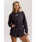 Women's COTTON ACTIVE CROP sweatshirt