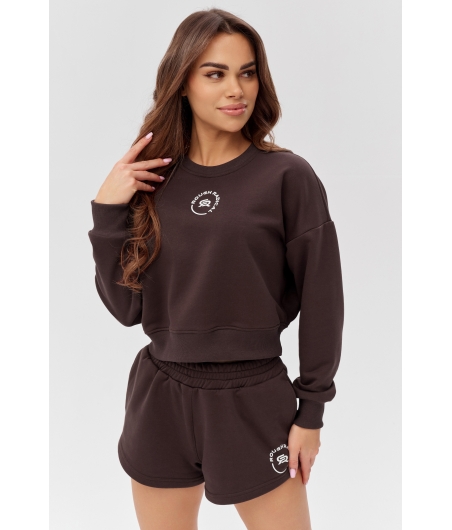 Women's COTTON ACTIVE CROP sweatshirt