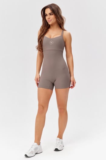 Krótki kombinezon treningowy Wellness JUMPSUIT