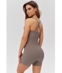 Krótki kombinezon treningowy Wellness JUMPSUIT