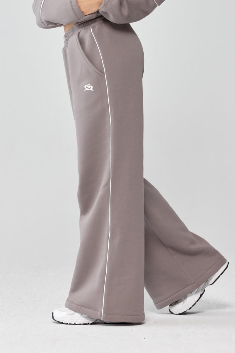 Damskie bawełniane spodnie dresowe oversize TRIP JOGGERS
