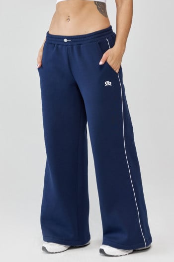 Damskie bawełniane spodnie dresowe oversize TRIP JOGGERS