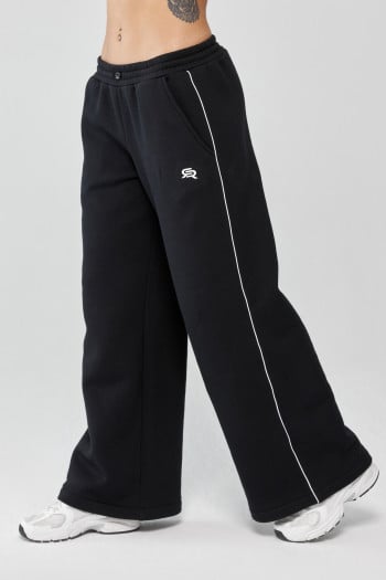 Damskie bawełniane spodnie dresowe oversize TRIP JOGGERS