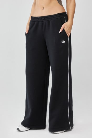 Damskie bawełniane spodnie dresowe oversize TRIP JOGGERS