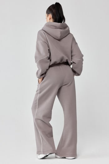 Women's oversized TRIP HOODIE ZIP sweatshirt