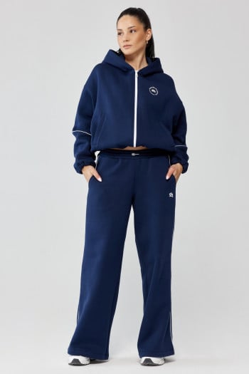 Damska bluza dresowa oversize TRIP HOODIE ZIP