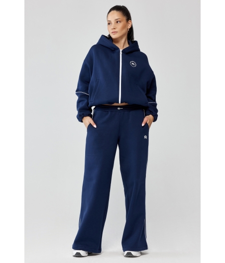 Damska bluza dresowa oversize TRIP HOODIE ZIP