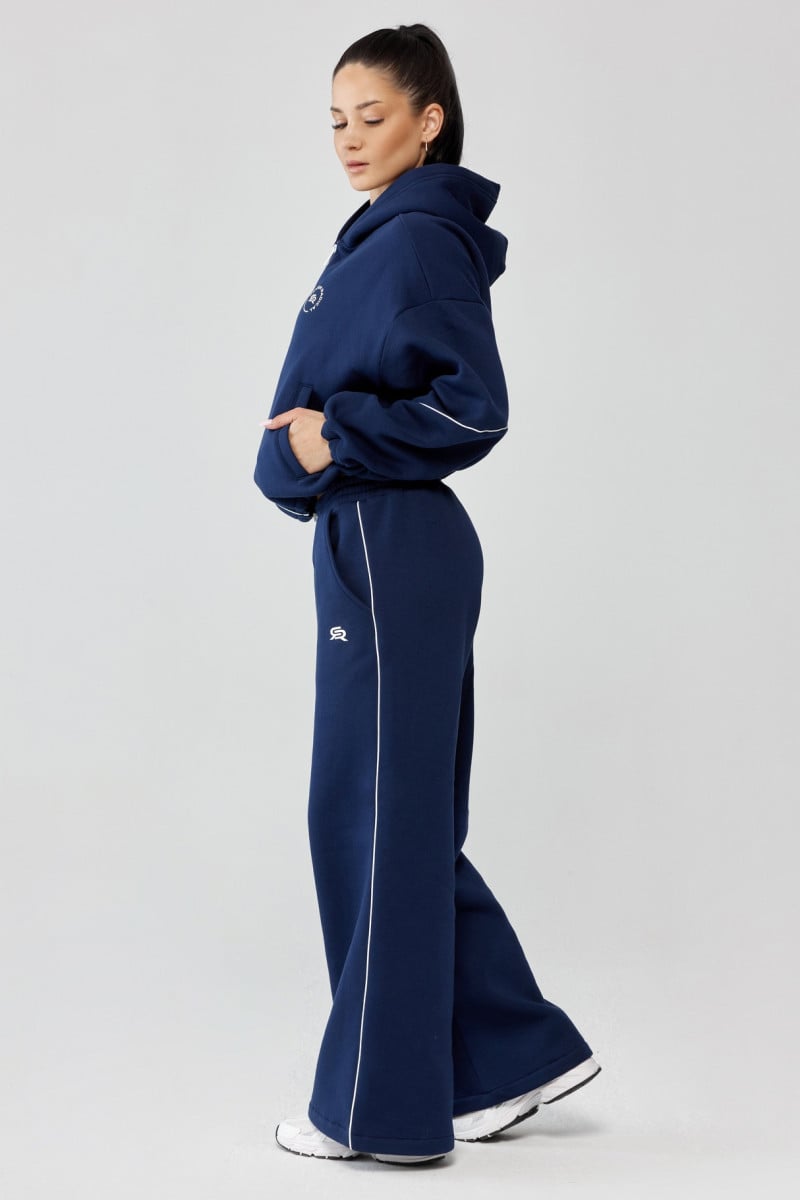 Damska bluza dresowa oversize TRIP HOODIE ZIP