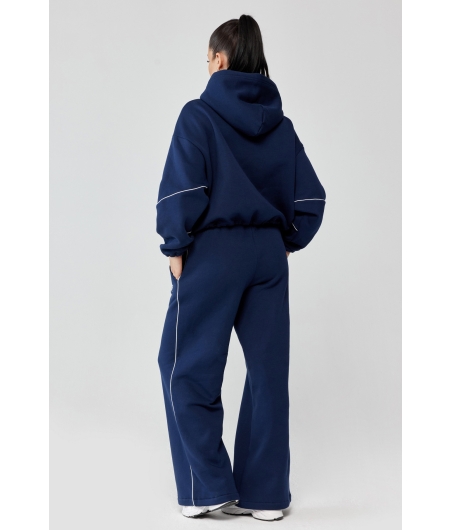 Damska bluza dresowa oversize TRIP HOODIE ZIP