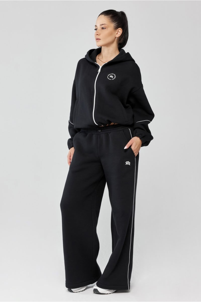Damska bluza dresowa oversize TRIP HOODIE ZIP