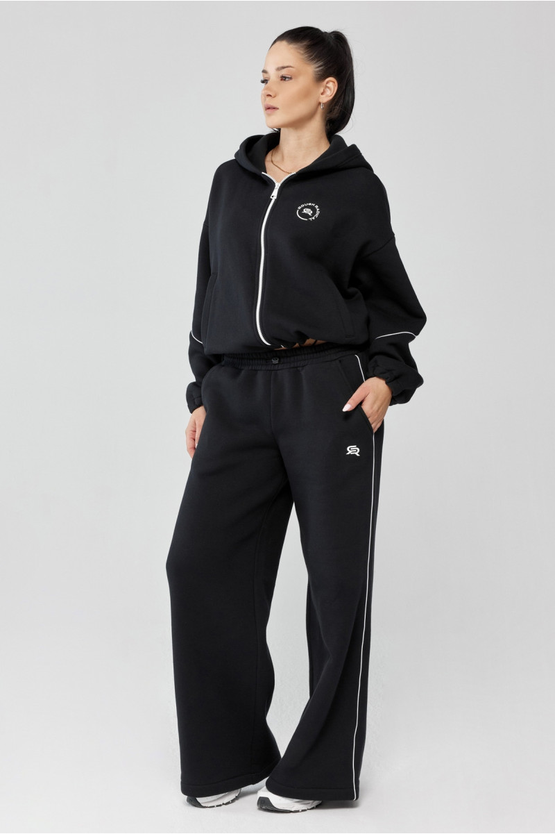 Women's oversized TRIP HOODIE ZIP sweatshirt