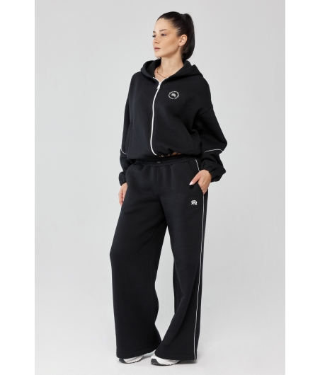 Damska bluza dresowa oversize TRIP HOODIE ZIP