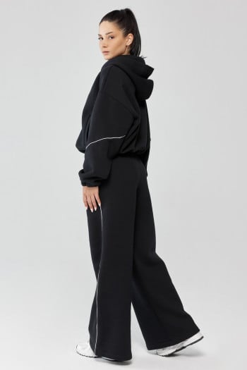 Women's oversized TRIP HOODIE ZIP sweatshirt