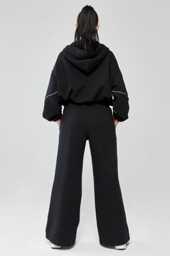 Women's oversized TRIP HOODIE ZIP sweatshirt