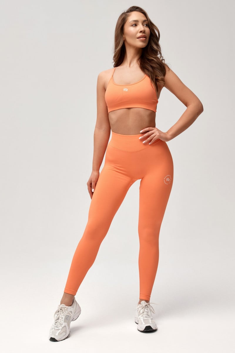 Legginsy damskie SEAMLESS GLOW LONG