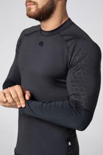 Men's quick-drying training longsleeve STONE LS