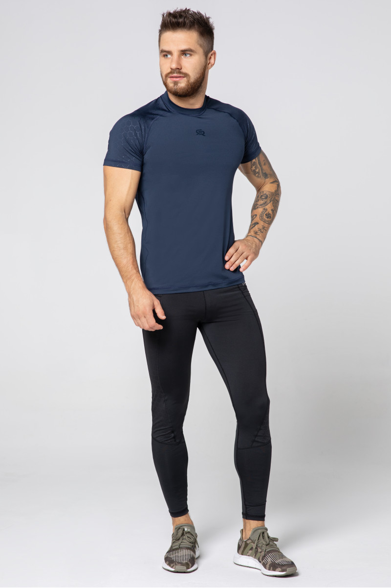 Men's quick-drying training T-shirt STONE