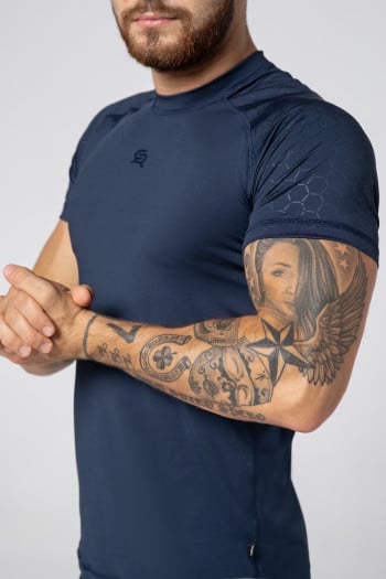 Men's quick-drying training T-shirt STONE
