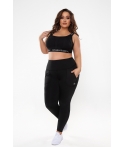 Stanik sportowy z usztywnieniem SPORTS BRA SPORTING PLUS SIZE