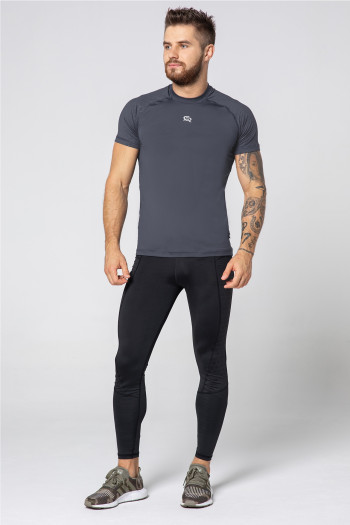 Men's quick-drying training T-shirt STONE