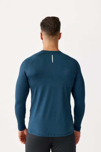 Męska koszulka szybkoschnąca VITAL ZIP LS