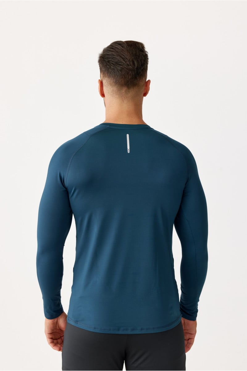 Męska koszulka szybkoschnąca VITAL ZIP LS