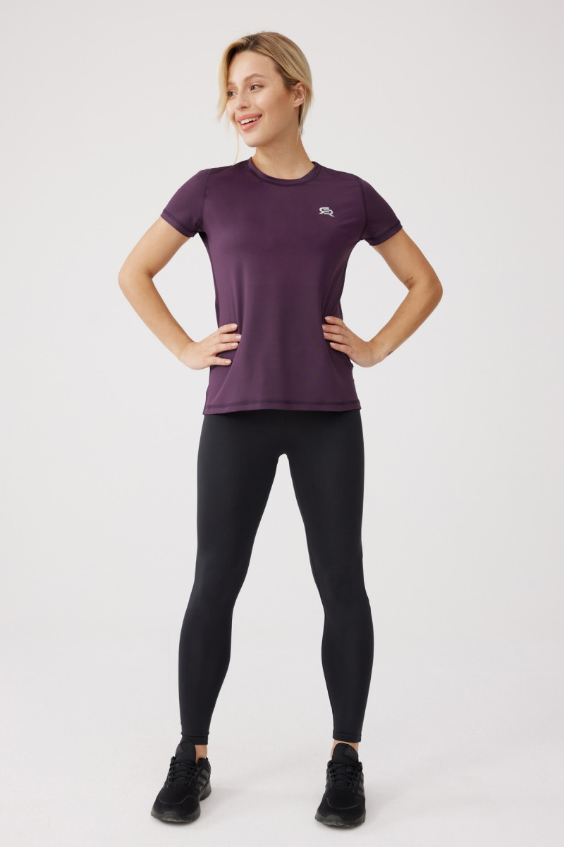 Damska koszulka treningowa LEAF TEE