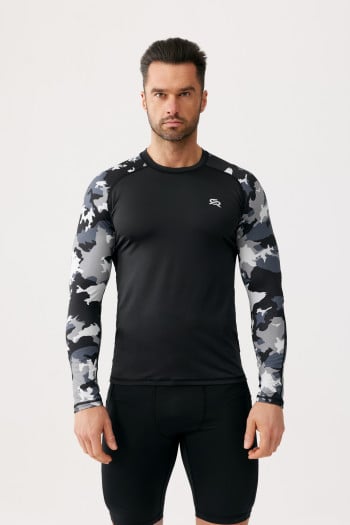 Men's camo thermoactive shirt FURIOUS ARMY LS