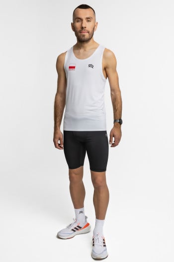 Męska koszulka do biegania Polska Run singlet