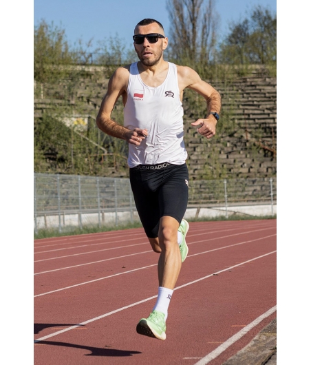 Men's running singlet Polska Run