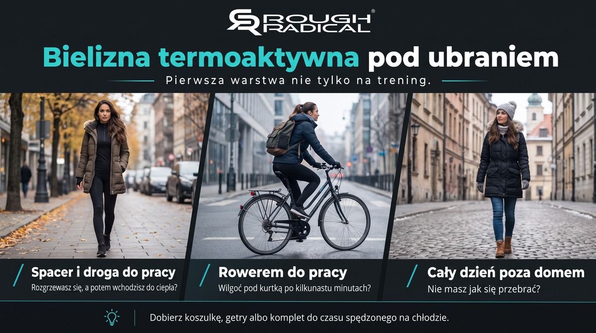 Bielizna termoaktywna pod ubraniem – kiedy warto ją nosić nie tylko podczas sportu?