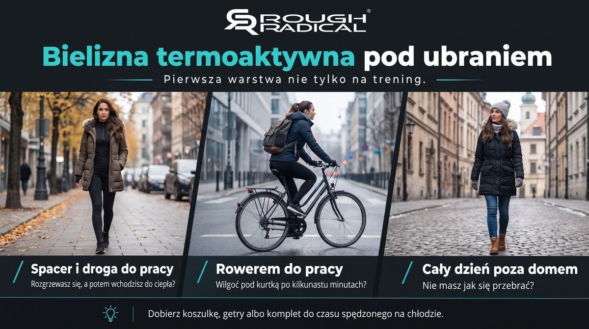 Bielizna termoaktywna pod ubraniem – kiedy warto ją nosić nie tylko podczas sportu?