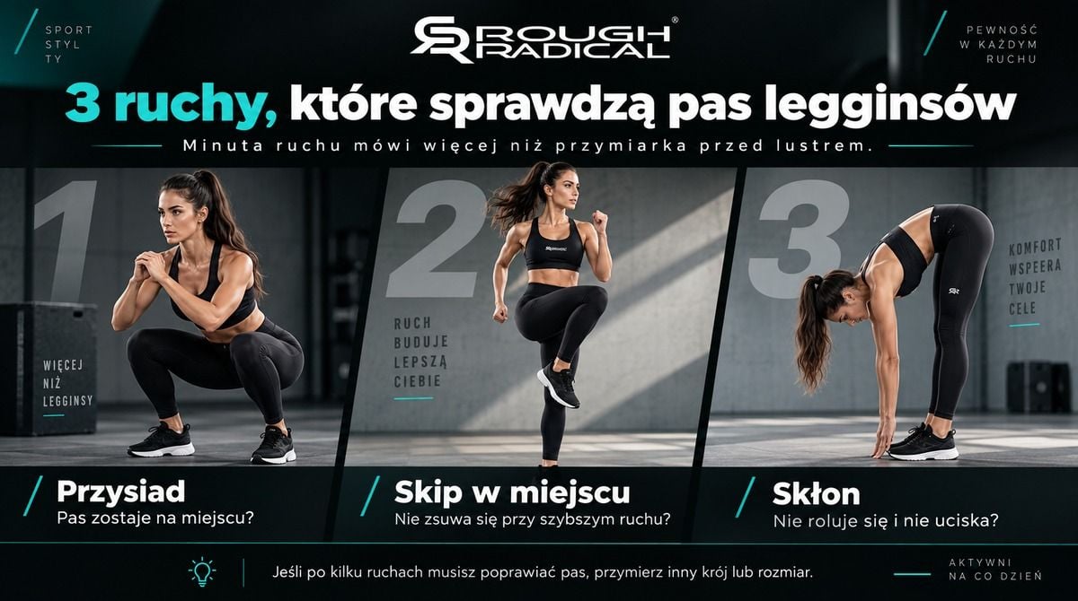 Legginsy do biegania a legginsy na siłownię – czy naprawdę czymś się różnią?